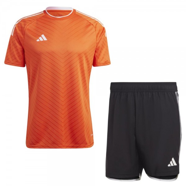 Adidas Campeon 23 Trikotset Herren orange schwarz