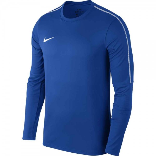 Nike Fußball Park 18 Trainingstop Drill Top Crew Trainingsshirt Herren blau