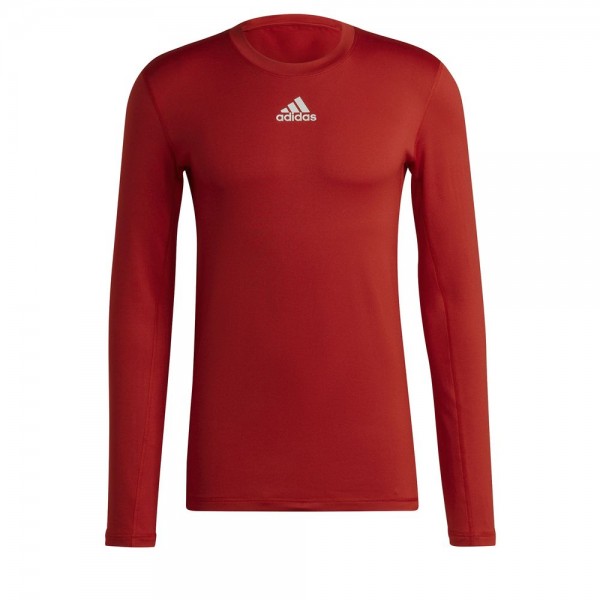 Adidas Techfit Climawarm Langarm Funktionsshirt Herren rot