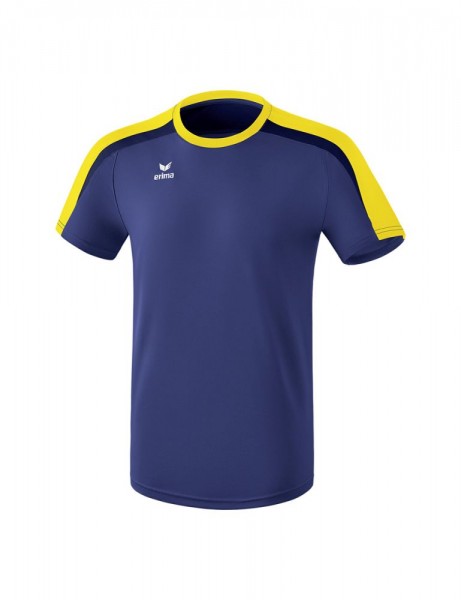 Erima Fußball Liga 2.0 T-Shirt Trainingsshirt Herren Kinder navy gelb