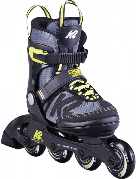 K2 Cadence Jr Ltd Inline Skates Jungen grau schwarz gelb