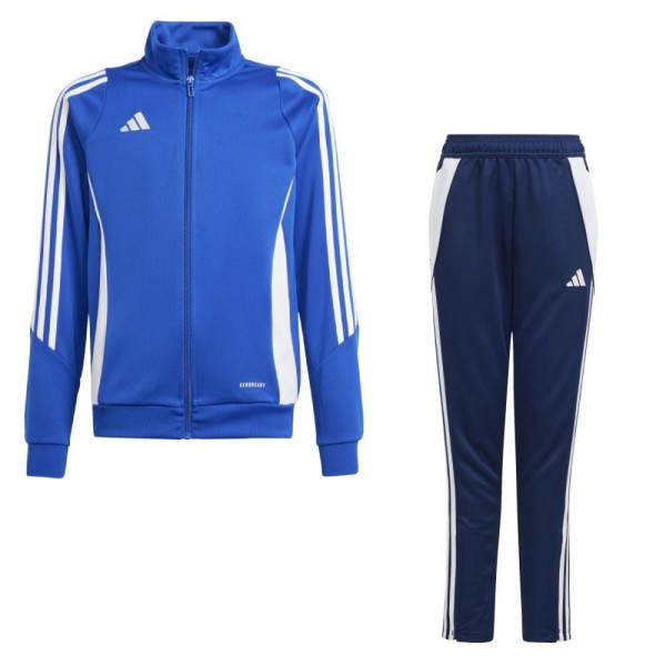 Adidas Tiro 24 Trainingsanzug Kinder blau navy