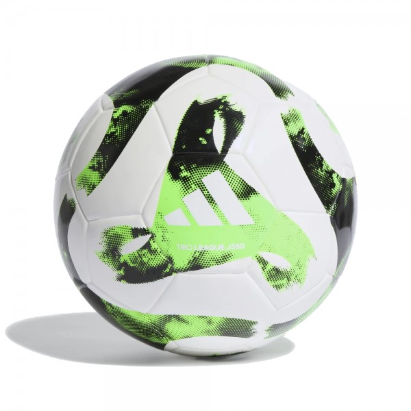Adidas Tiro Junior 350 League Ball weiß schwarz solar grün