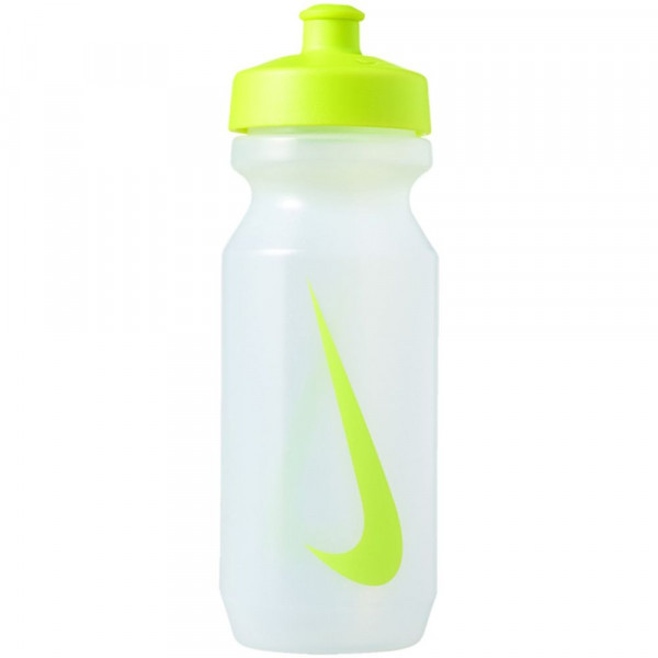 Nike Big Mouth Wasserflasche 650 ml transparent neongelb