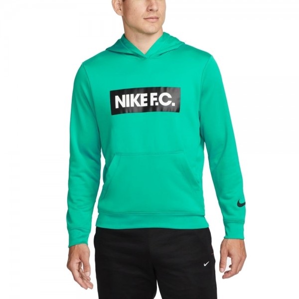 Nike F.C. Fußball-Hoodie Herren grün