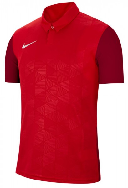 Nike Herren Fußball Trophy IV Trikot rot weiß