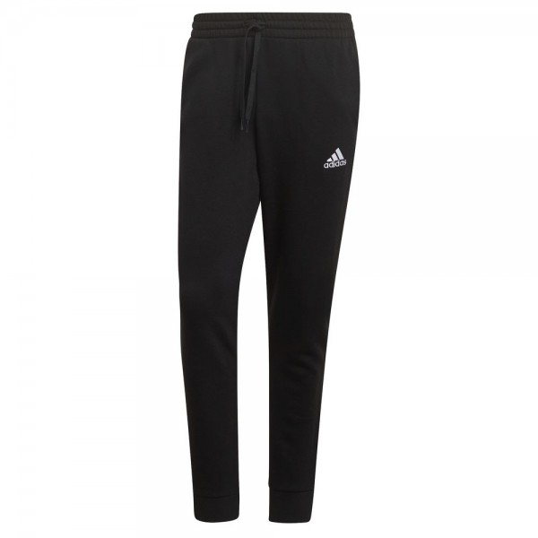Adidas Essentials Fleece Tapered Cuff Hose Herren schwarz weiß