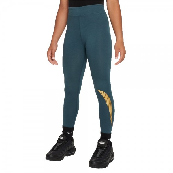Nike Sportswear Favorites Leggings Mädchen deep jungle gold