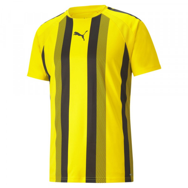Puma teamLIGA Striped Trikot Herren gelb schwarz