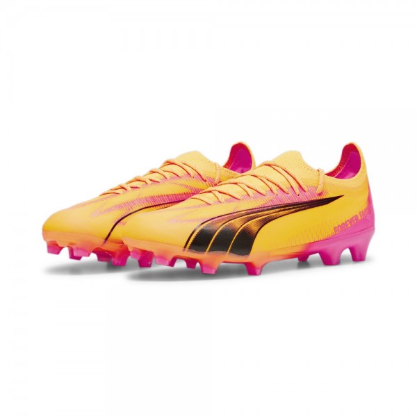Puma Ultra Ultimate FG/AG Fußballschuhe Herren orange schwarz pink