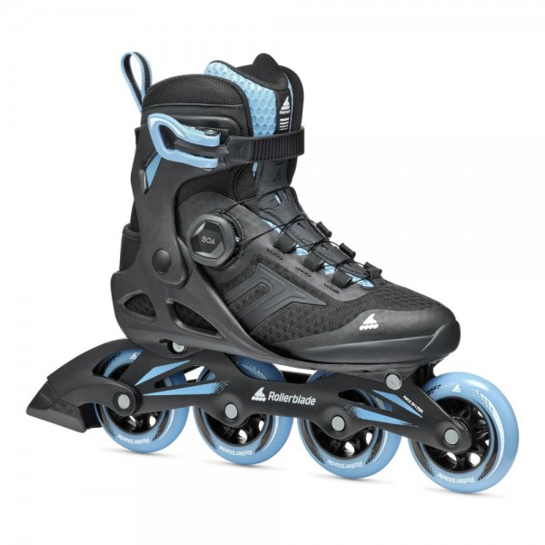 Rollerblade Macroblade 84 BOA® W Inline Skates Damen schwarz hellblau