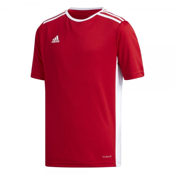 Adidas Fußball Entrada 18 Match Trikot Kurzarmshirt Kinder Teamtrikot rot weiß