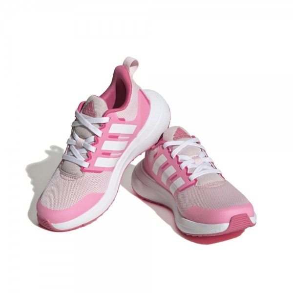 Adidas FortaRun 2.0 Cloudfoam Lace Schuhe Kinder pink weiß
