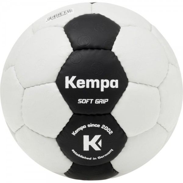 Kempa Soft Grip Ball BLACK&WHITE schwarz