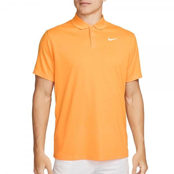 Nike Court Dri-FIT Tennis-Poloshirt Herren sundial weiß