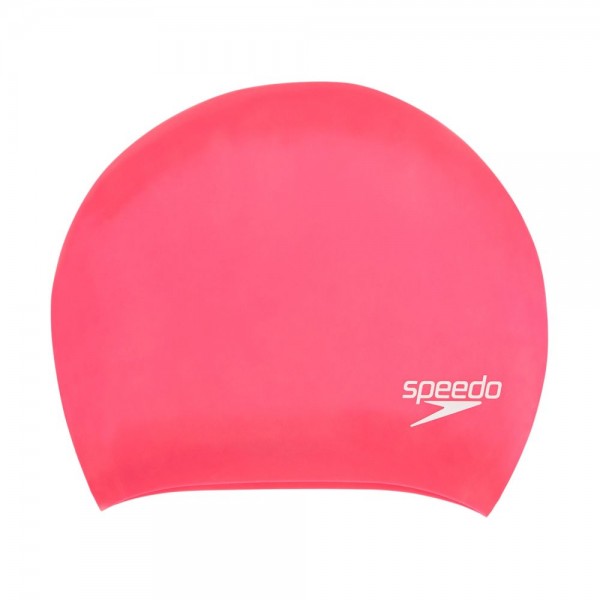 Speedo Long Hair Schwimmkappe Unisex pink