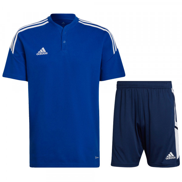 Adidas Condivo 22 Trainingsset Herren blau dunkelblau