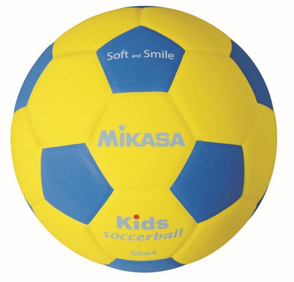 Mikasa SF4-YBL Fußball Kids Gr 4 gelb blau