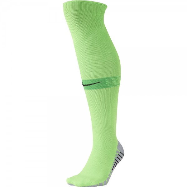 Nike Fußball Sockenstutzen Matchfit Sock Fußballsocken Herren Kinder neongrün