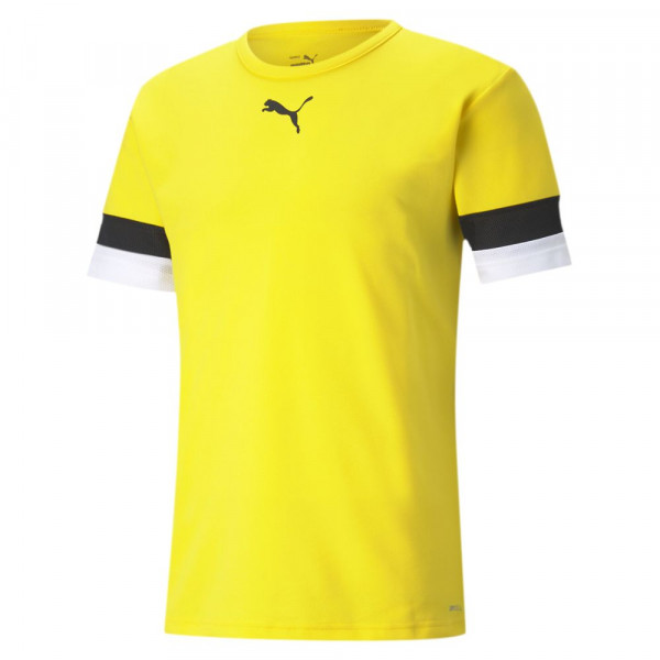 Puma Fußball teamRISE Trikot Herren gelb schwarz weiß