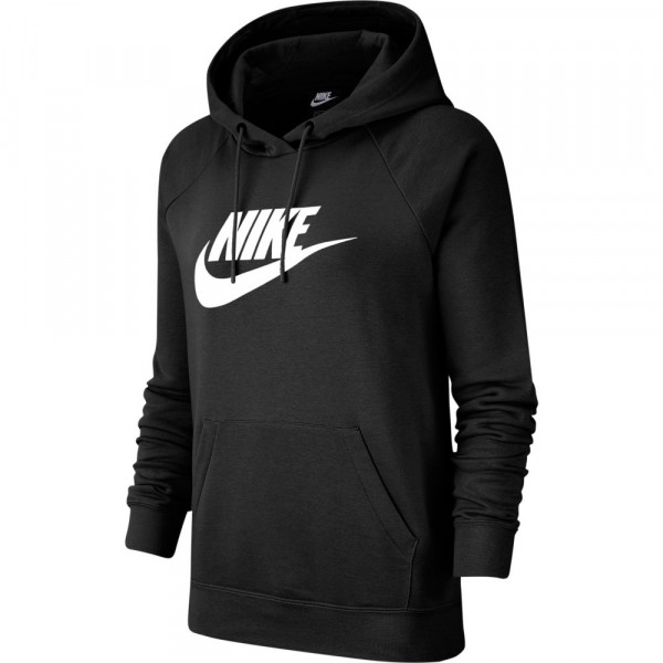 Nike Sportswear Essential Fleece-Hoodie Damen schwarz
