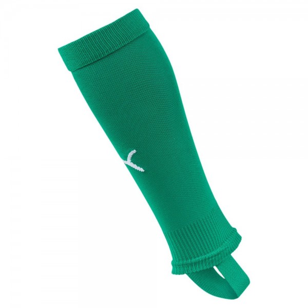 Puma Herren Fussball Stutzen Liga Stirrup Socken Core Stutzenstrumpf grün weiß