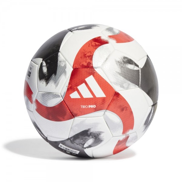 Adidas Tiro Pro Ball weiß schwarz rot grau Gr 5