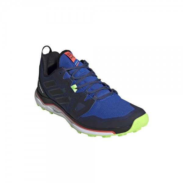 Adidas TERREX Agravic Trailrunning-Schuhe Herren blau grün