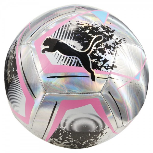 Puma CAGE Fußball silber pink schwarz