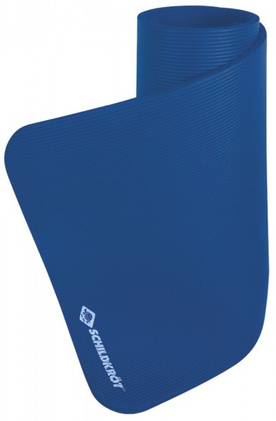 Schildkröt Fitnessmatte 15 mm mit Tragegurt blau