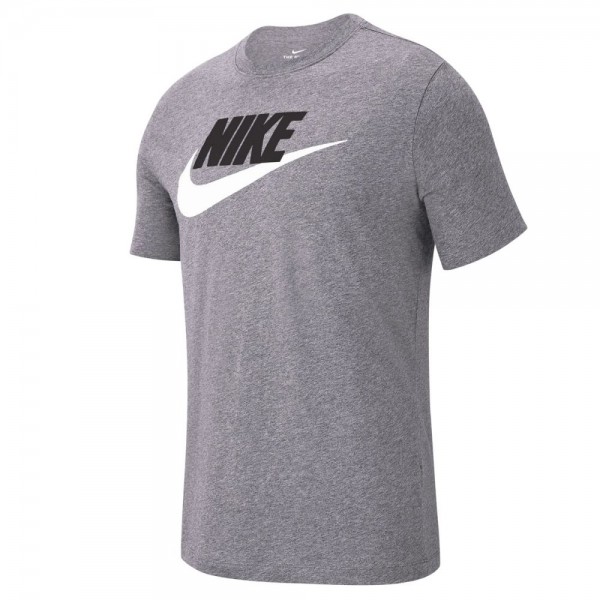 Nike Sportswear Icon Futura T-Shirt Herren grau schwarz weiß