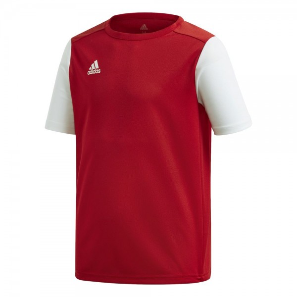 Adidas Fußball Estro 19 Match Trikot Kurzarmshirt Kinder Teamtrikot rot weiß