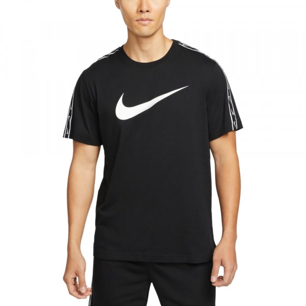 Nike Sportswear Repeat T-Shirt Herren schwarz weiß