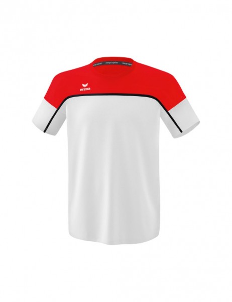Erima Fußball CHANGE by Erima T-Shirt Herren Kinder weiß rot schwarz