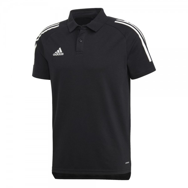 Adidas Fußball Condivo 20 Poloshirt Fußballshirt Herren schwarz