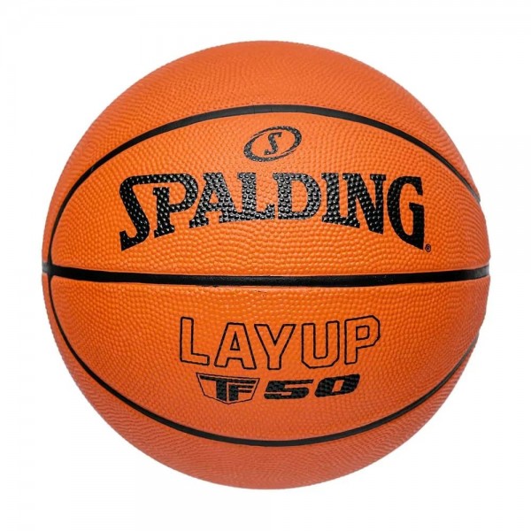 Spalding Layup TF 50 Gummi Basketball orange Gr 7