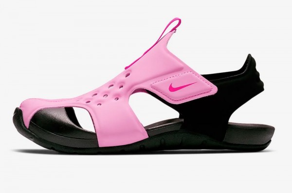 Nike Sunray Protect 2 Sandale Kinder pink schwarz