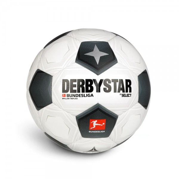 Derbystar Bundesliga Brillant Replica Classic v23 weiß schwarz Gr 5