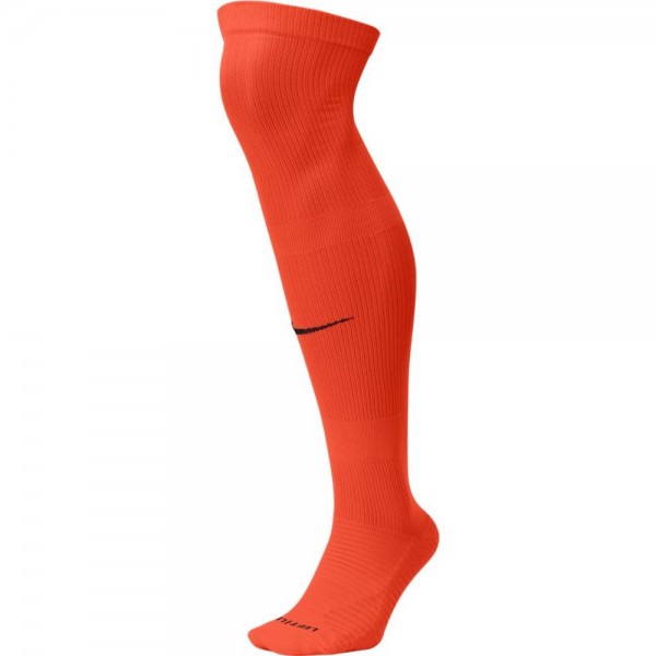 Nike Herren Fußball Stutzenstrumpf Matchfit Socken orange schwarz