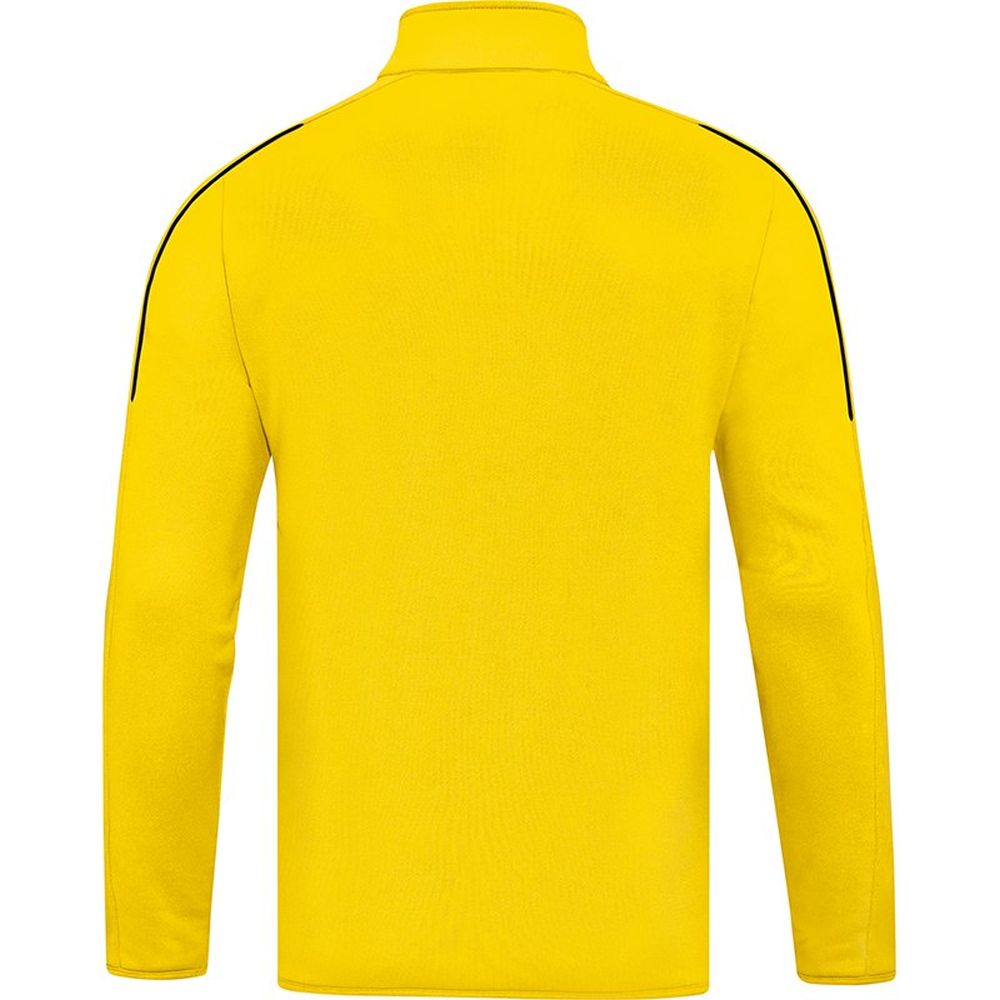 Jako Fußball 1/4 Zip Top Classico Herren Sweatshirt Trainingstop dunkelblau gelb 