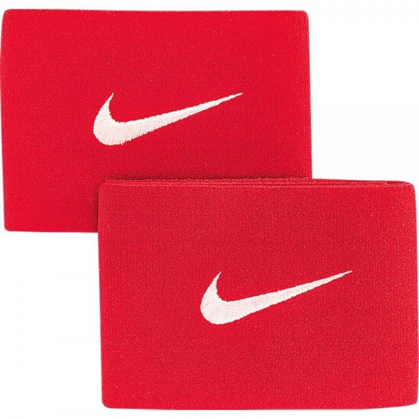 Nike Guard Stay II Schienbeinschutz-Halter Herren rot weiß