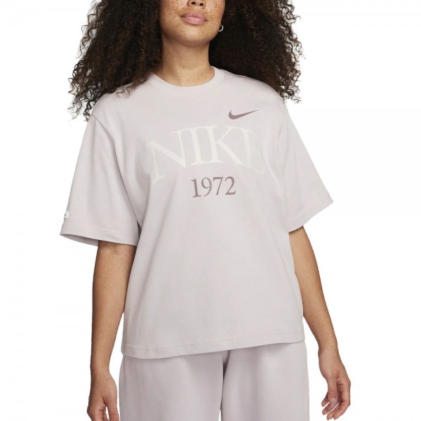 Nike Sportswear Classic T-Shirt Damen platinum violet