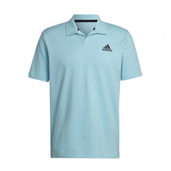 Adidas Clubhouse 3-Bar Tennis Poloshirt Herren türkis
