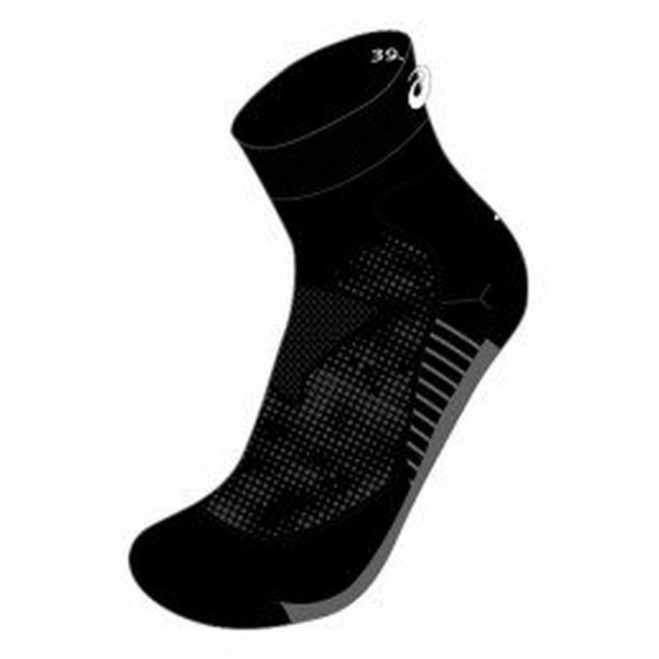 Asics Ultra Comfort Running Quarter Socken Erwachsene schwarz
