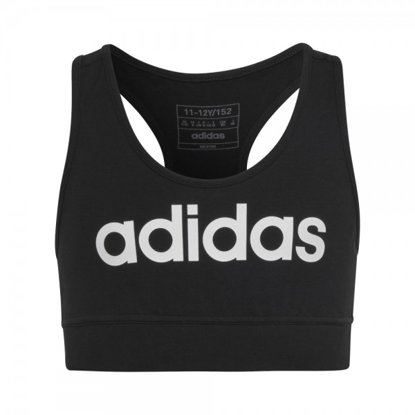 Adidas Essentials Linear Logo Cotton Bustier Mädchen schwarz weiß