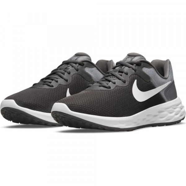 Nike Revolution 6 Next Nature Laufschuhe Herren grau weiß
