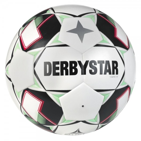 Derbystar Tempo TT v24 Trainingsball weiß grün schwarz Gr 5