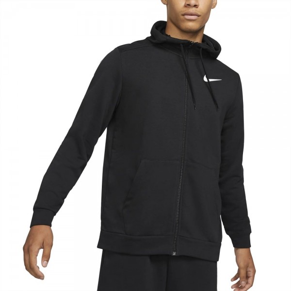 Nike Dri-FIT Trainingsjacke Herren schwarz weiß