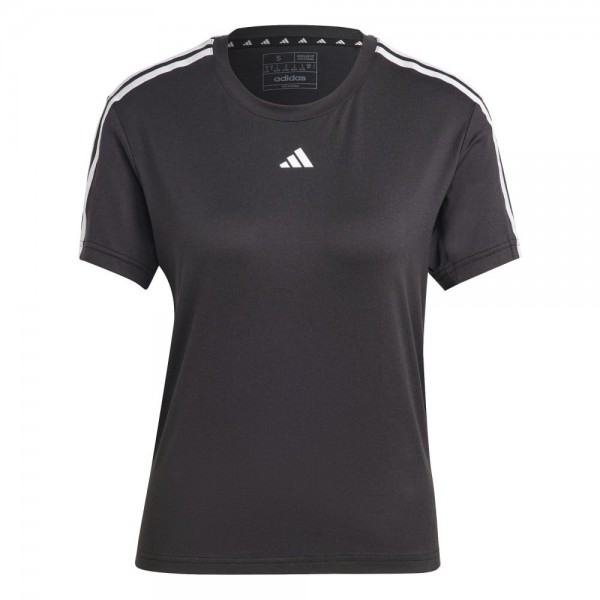 Adidas AEROREADY Train Essentials 3-Streifen T-Shirt Damen schwarz weiß