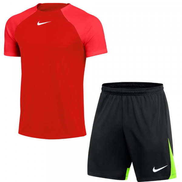 Nike Academy Pro Trainingsset Herren rot weinrot schwarz neongrün